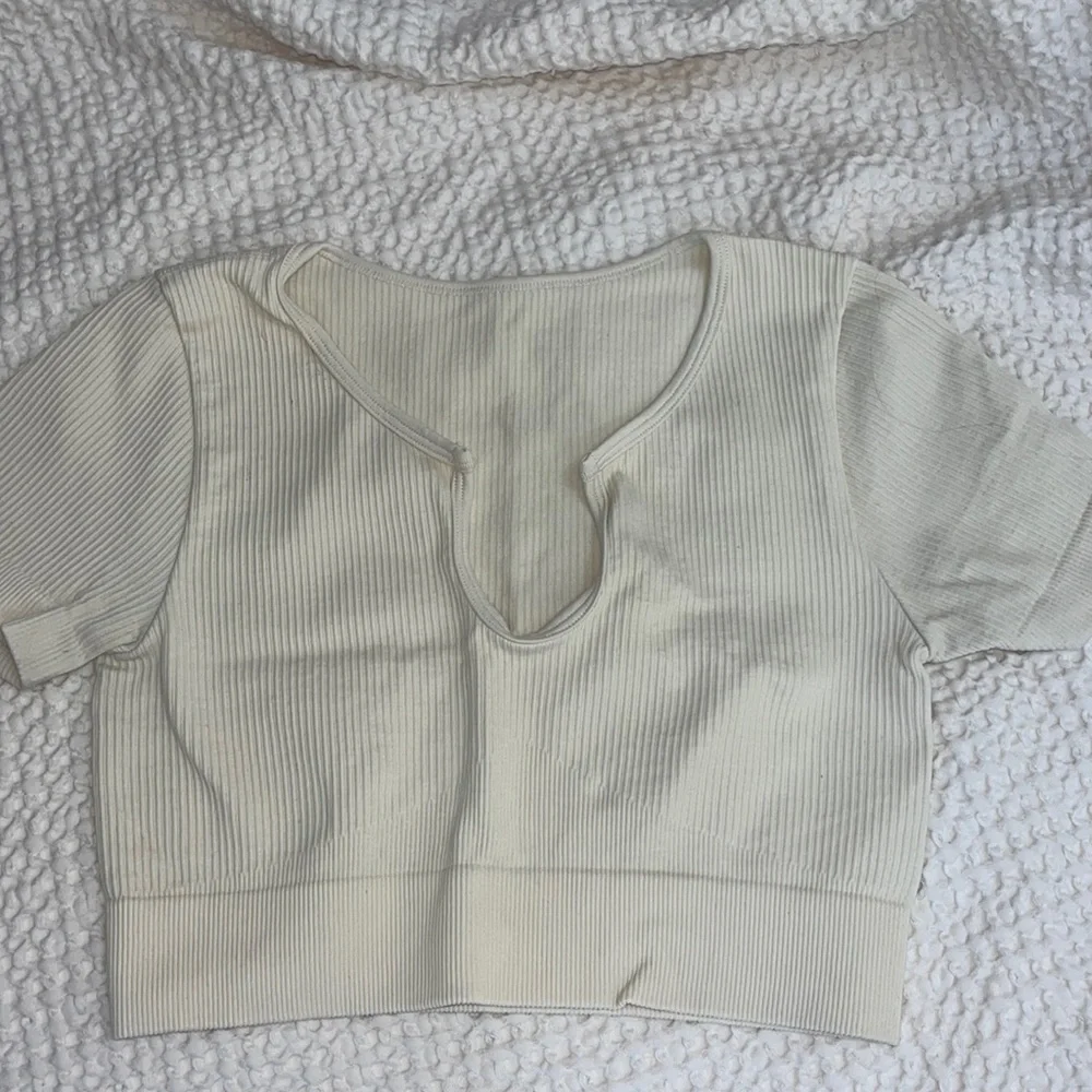 🧡Amazon Ribbed Workout Top - Picture 1 of 1